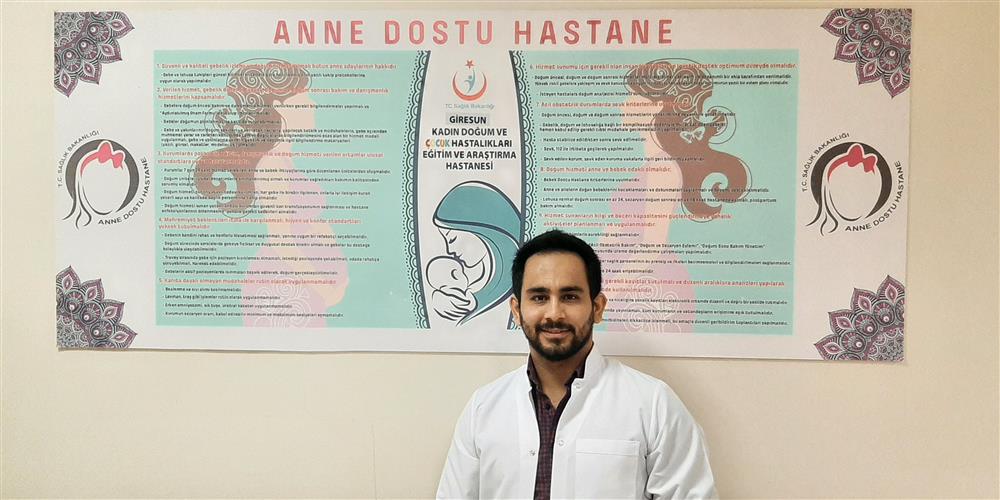 Tıbbi Biyokimya Uzmanı Dr. Hilmi Furkan ARSLAN Hastanemizde göreve başlamıştır.